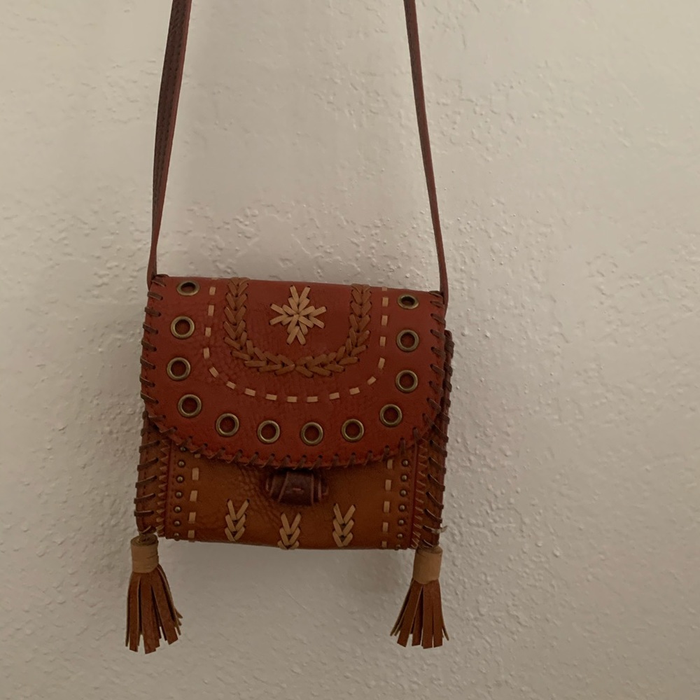 Leather purse